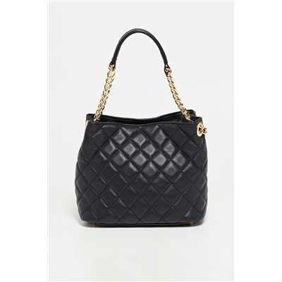 Bolso de piel Hina Negro