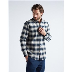 Plaid Oxford Shirt, Men, Multicolour