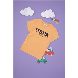 Erkek Çocuk Kavun Basic Bisiklet Yaka Tişört