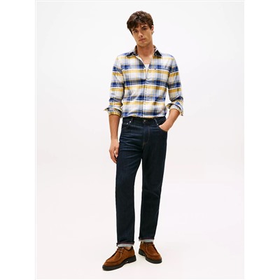 Regular Fit Big Check Print Shirt