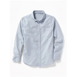 Lightweight Built-In Flex Oxford Uniform Shirt for Boys