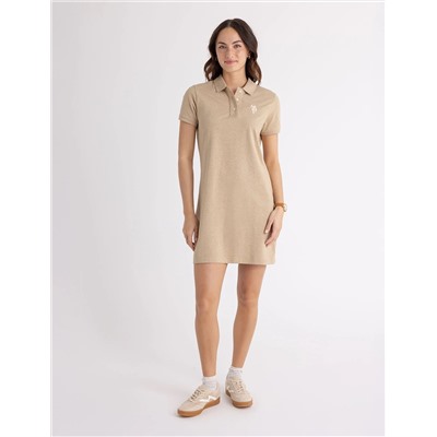 MULTI TONAL MINI POLO DRESS