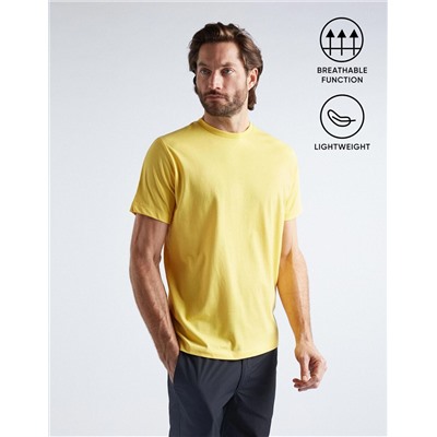 Technical T-shirt, Men, Light Yellow