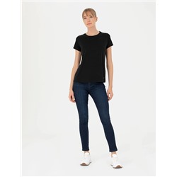 Siyah Regular Fit Basic Tişört