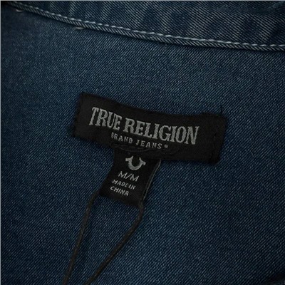 Джинсовое платье в ковбойском стиле Tru*e Religio*n 👔  Реплика 1:1