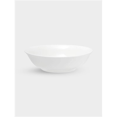 Тарелка суповая, 20х6 см, фарфор P, белая, White Basics