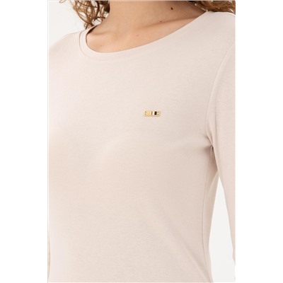 Kadın Taş Bisiklet Yaka Sweatshirt