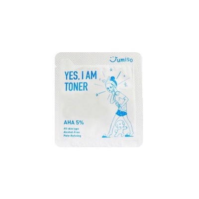 [Sample] Yes I Am Toner AHA 5% (10ea) Тонер-эксфолиант