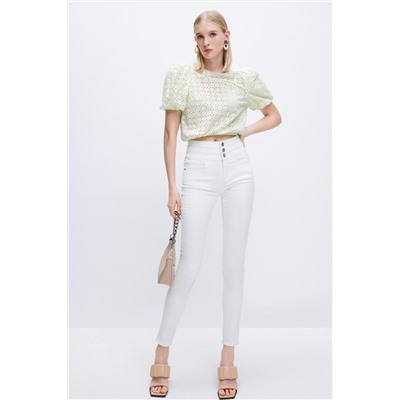 Crop top Verde claro