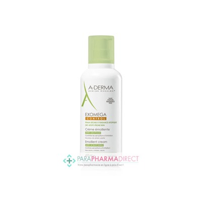 A-Derma Exomega Control Crème Emolliente Anti-Grattage 400ml