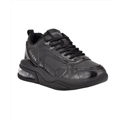 GUESS Women's Fever Lace Up Fashion Sneaker