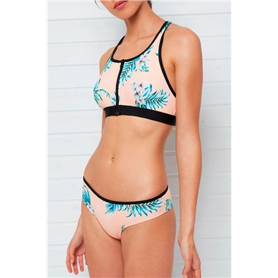 Braguita de biquini estilo shorty Jude Melocotón