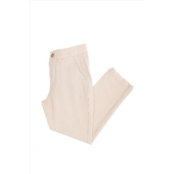 Erkek Çocuk Camel Kanvas Pantolon