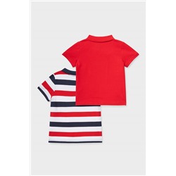 Multipack 2er - Poloshirt - Bio-Baumwolle