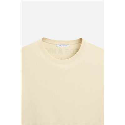 CAMISETA TEXTO ESTAMPADO