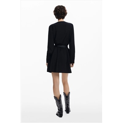 Vestido camisero cinturón