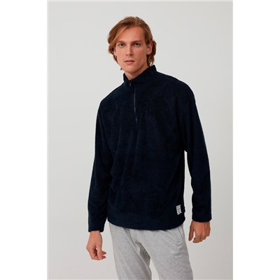 Sudadera polar Azul noche
