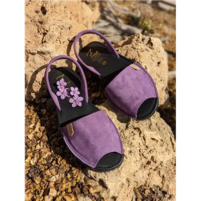 Ab.Zapatos • 3106-8 • lavanda+Pendientes flores PA3768 lila