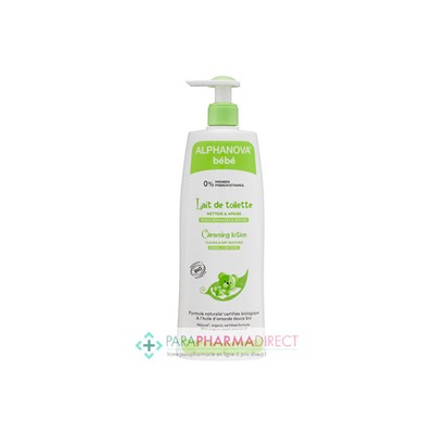 Alphanova Bébé Lait de Toilette BIO 500ml