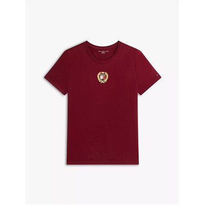 Embroidered Laurel Leaf Logo T-Shirt