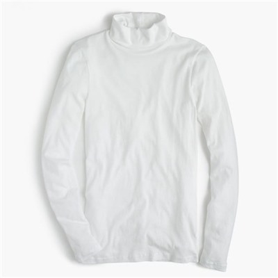 Tissue turtleneck T-shirt