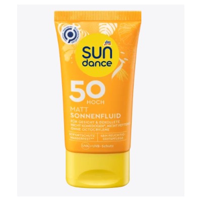 Sonnenfluid Gesicht matt LSF 50, 50 ml