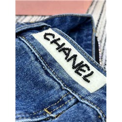 Джинсовые шорты бермуды  Chane*l