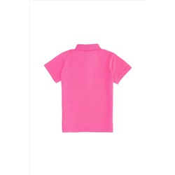 Kız Çocuk Pembe Basic Tişört