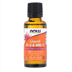 Liquid Vitamin D-3  30 ml Now
