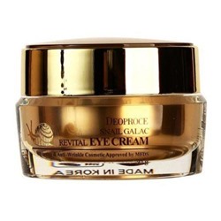 DEOPROCE SNAIL GALAC REVITAL EYE CREAM Восстанавливающий крем для кожи вокруг глаз с муцином улитки и галактомисисом 30г