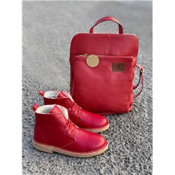 Ab.Zapatos 4619/2 granate+PELLE Mochibol