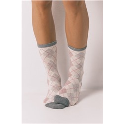 Pack 3 calcetines largos rombos