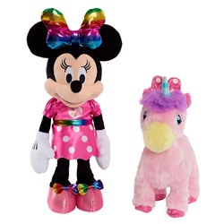 Minnie Mouse and Walk-and-Dance Unicorn Doll Set