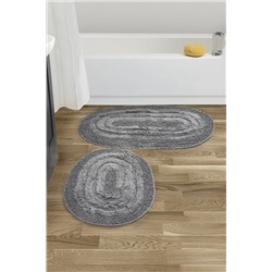 Alanur Home ALANUR TRİO BUKLE & COTTON 2 Lİ PASPAS GRİ 505TRİ