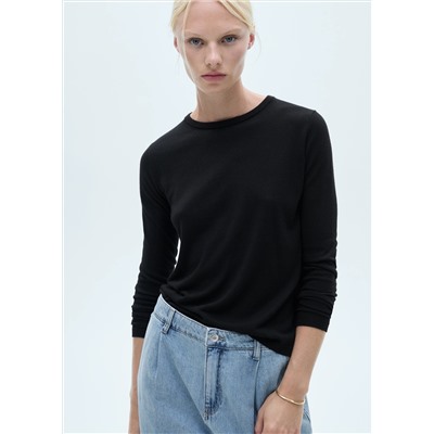 Jeans wideleg pinzas