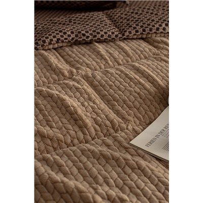 Vincent Tek Kişilik Wellsoft Comforter Set - Bej