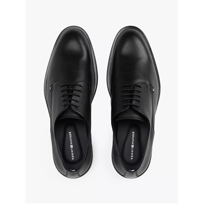 Textured Leather Derby Shoe