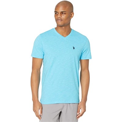 U.S. POLO ASSN. Space Dyed V-Neck T-Shirt