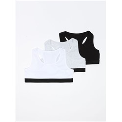 PACK OF 3 SEAMLESS TOPS