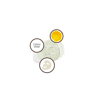 Real Calendula Revitalizing Mask, Оживляющая маска с лепестками календулы