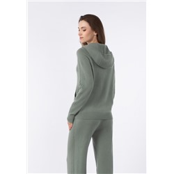 W24-00CH0114 Джемпер на молнии с капюшоном