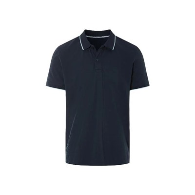 Herren Poloshirt, mit Strukturstrick
