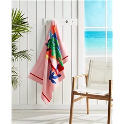 Lacoste Home Palm Croc Cotton Beach Towel