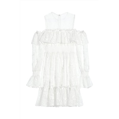 Vestido recto Blanco
