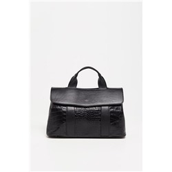 Bolso de piel Geni Negro