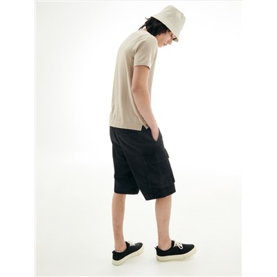 Cargo-Shorts aus Baumwolle