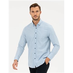 Mavi Regular Fit Uzun Kollu Gömlek