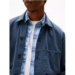Garment-Dyed Denim Chore Jacket