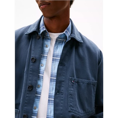 Garment-Dyed Denim Chore Jacket