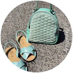 Zapatos Cruzado menta+AB.Z · Pelle · mochila 421 (650) menta